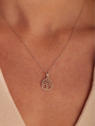 Lucardi Pendant in Silver: front