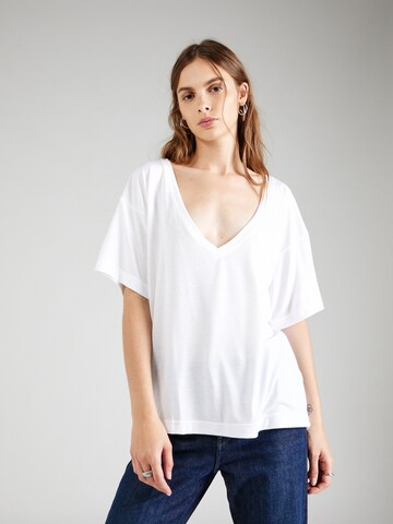 TOPSHOP - Camiseta en blanco: frente