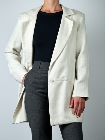 inna Blazer 'Linen' in Beige: Vorderseite
