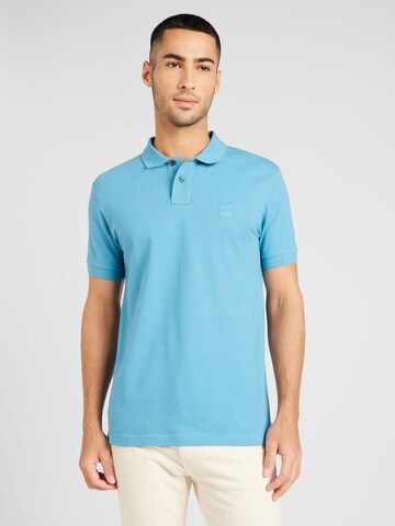 BOSS Shirt 'Passenger' in Blauw: voorkant