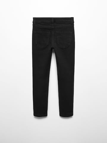 Coupe slim Jean MANGO KIDS en noir