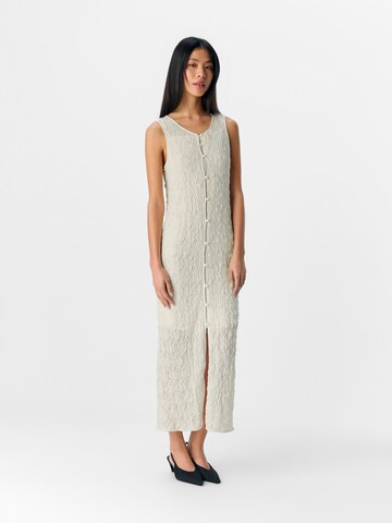 Robe 'OBJMilika' OBJECT en blanc : devant