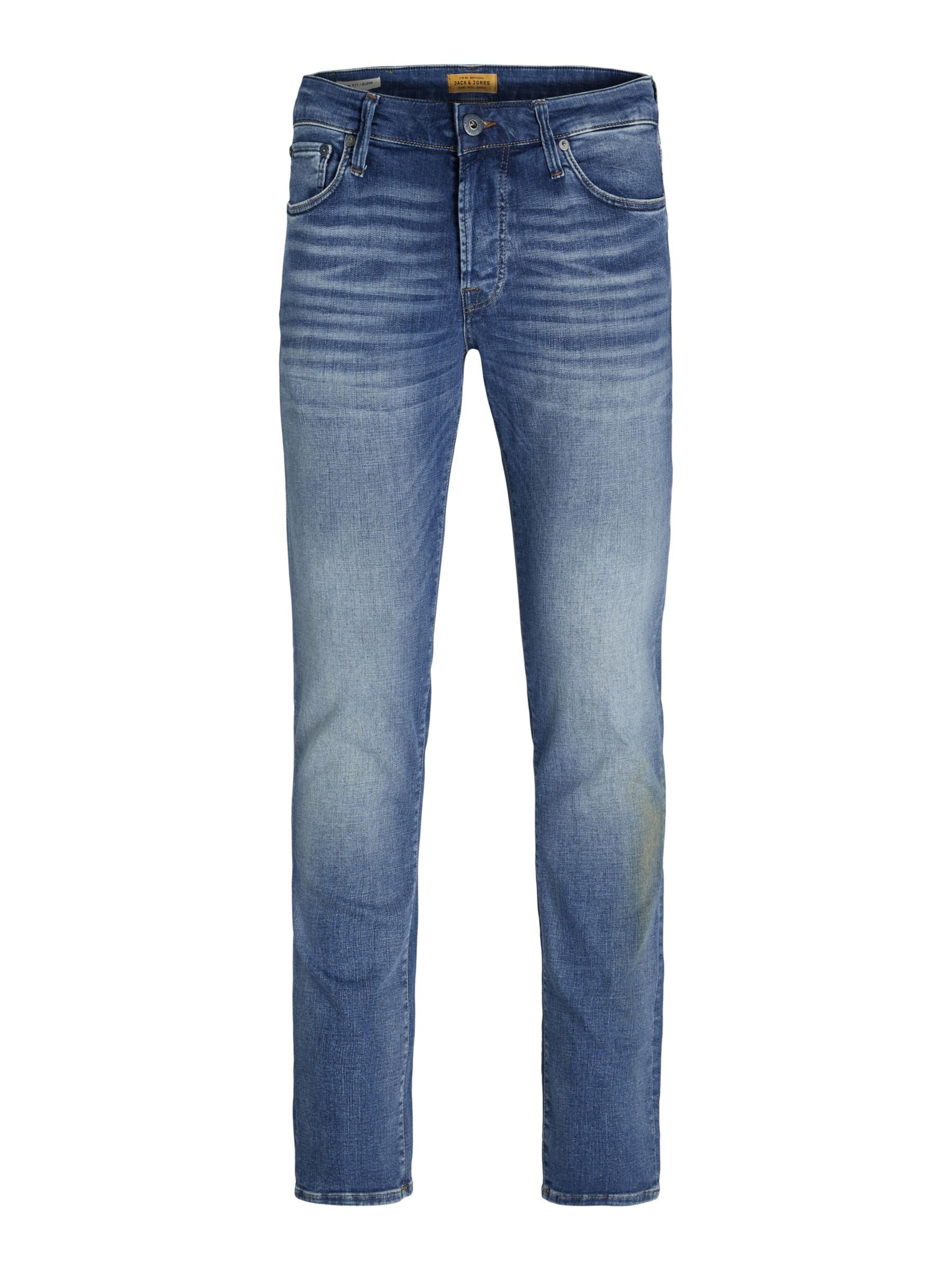 JACK & JONES Slim fit Jeans 'JJIGlenn JJIcon' in Blue: front