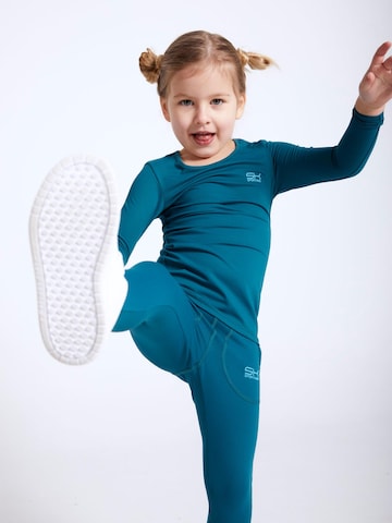 SPORTKIND - Skinny Leggings 'Leggings' en verde