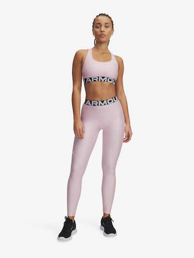 UNDER ARMOUR Sportbroek 'Authentics' in de kleur Pink / Zwart, Productweergave