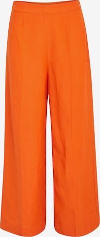 Peppercorn Wide Leg Housut 'Nadianna' värissä oranssi: etupuoli