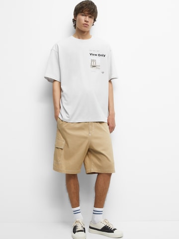 Pull&Bear T-Shirt in Grau