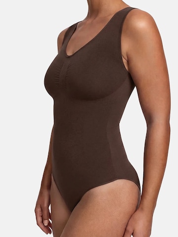 Body modelant 'Tank Bodysuit Sculpting Shapewear mit Slip' cfab (formerly creamy fabrics) en marron
