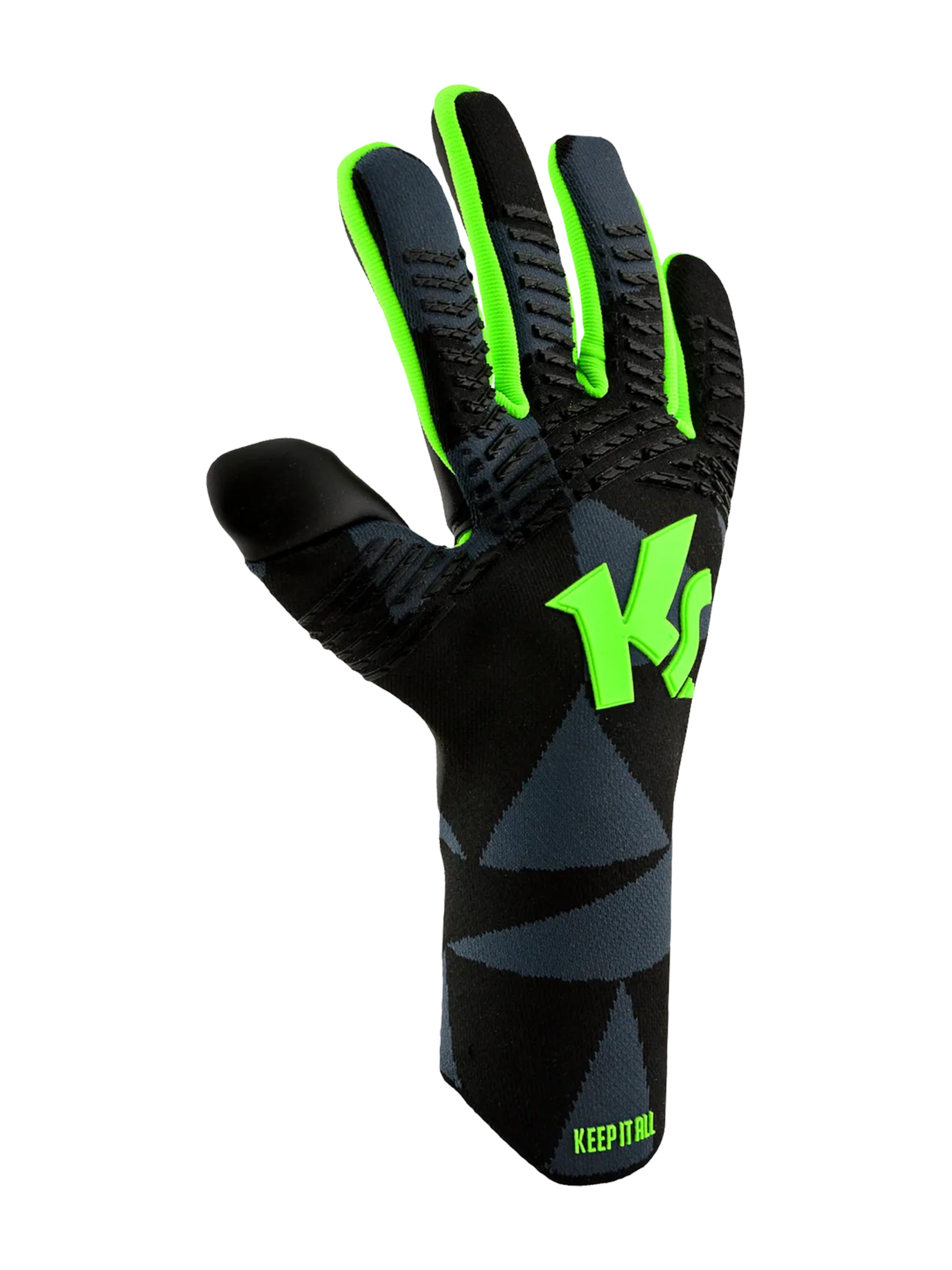 KEEPERsport Αθλητικά γάντια 'Hero NC' σε μαύρο