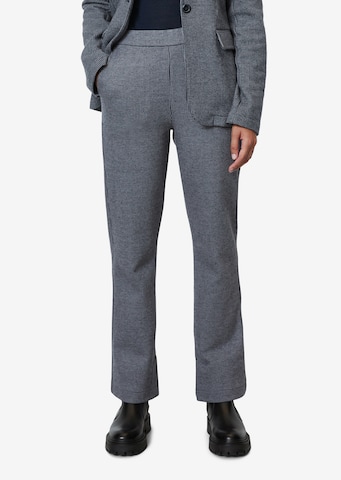 Marc O'Polo Regular Trousers in Blue: front