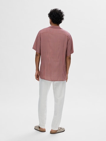 SELECTED HOMME Comfort Fit Hemd 'Vero' in Pink