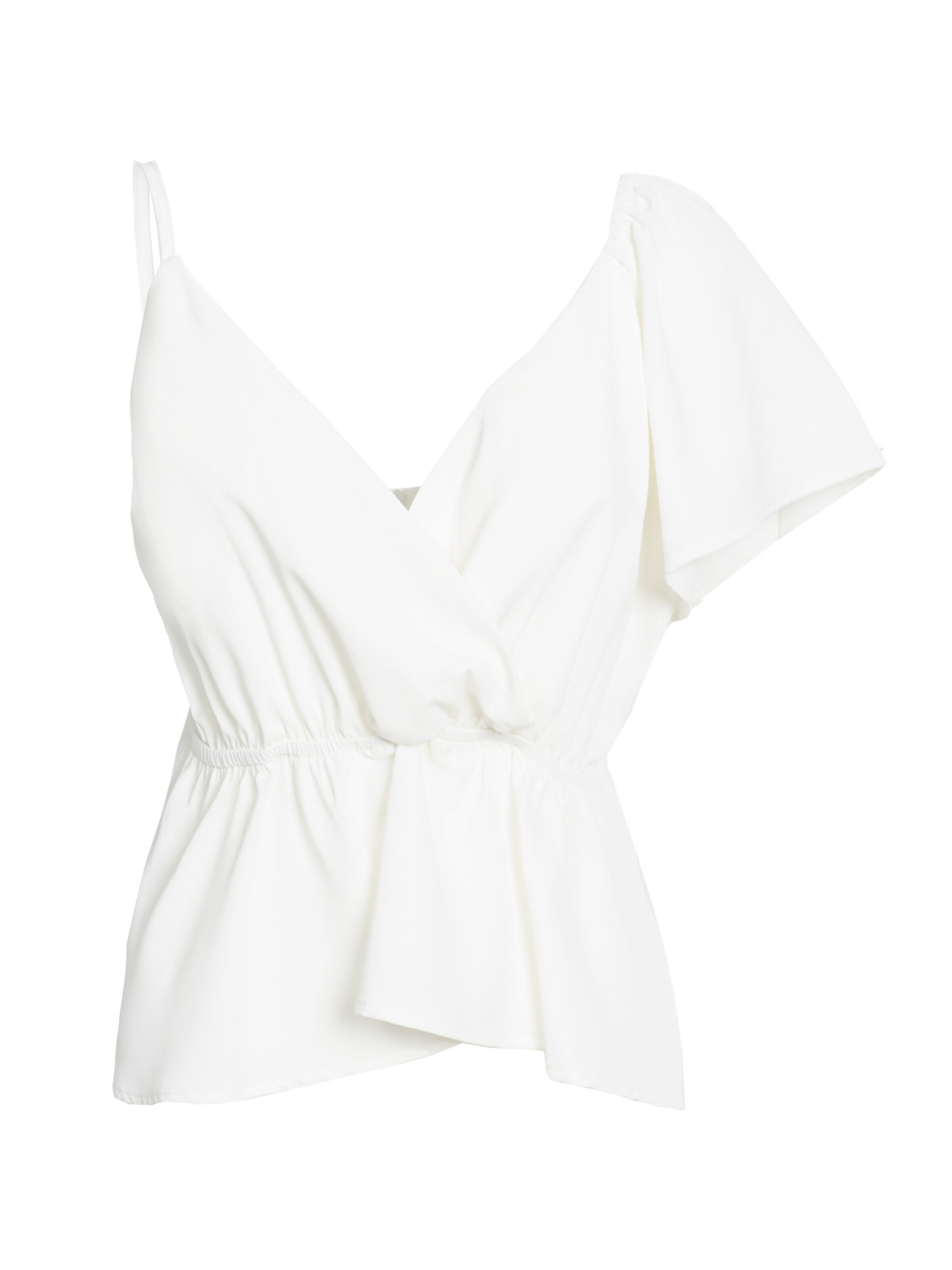 Influencer Топ в Белый: спереди