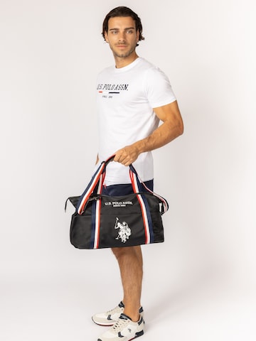 Borsa a mano di U.S. POLO ASSN. in blu: frontale