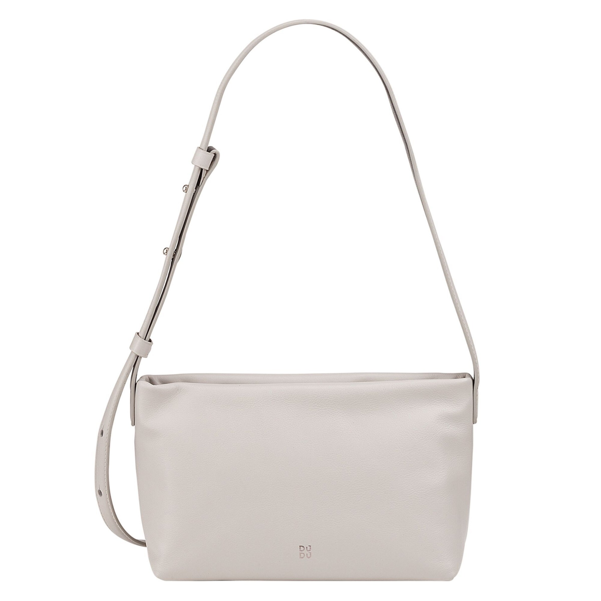 DuDu Schoudertas 'Fij' in Wit: voorkant