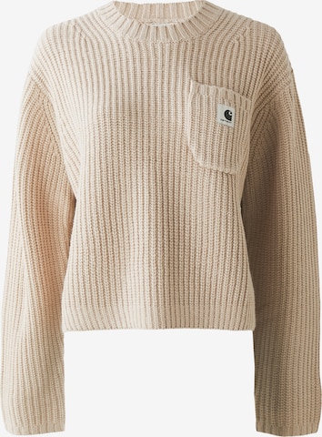 Carhartt WIPPulover 'Mira' - bež boja: prednji dio