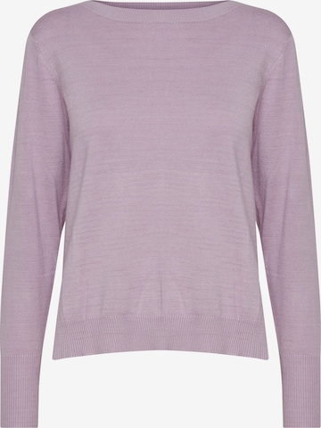 PULZ Jeans Sweater 'SARA' in Purple: front