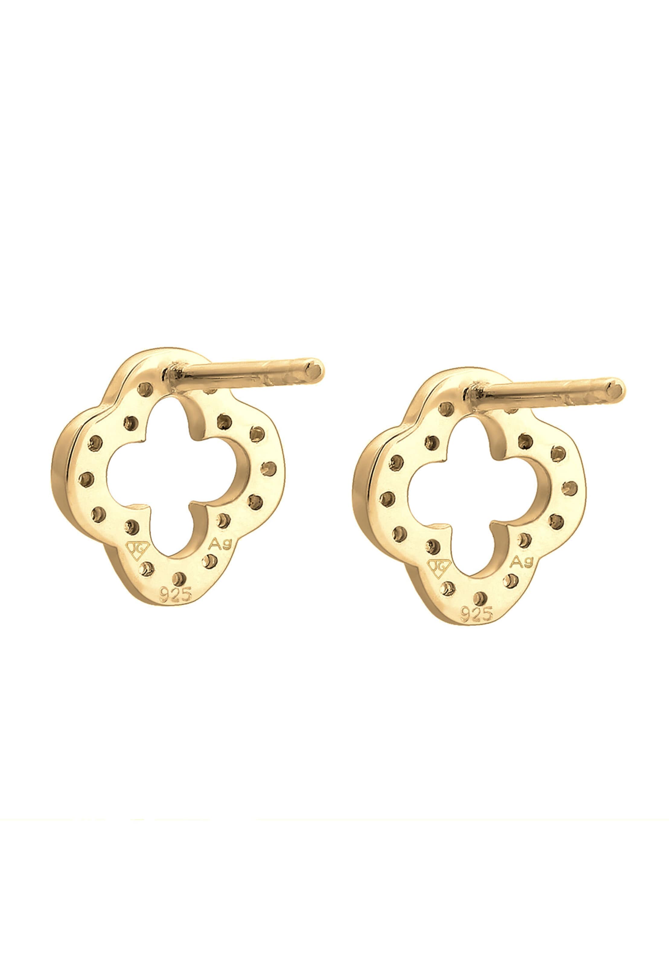 ELLI Earrings 'Kleeblatt' in Gold