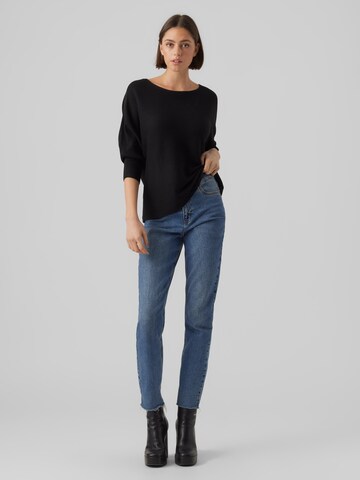 VERO MODA Sweater 'VMNora' in Black