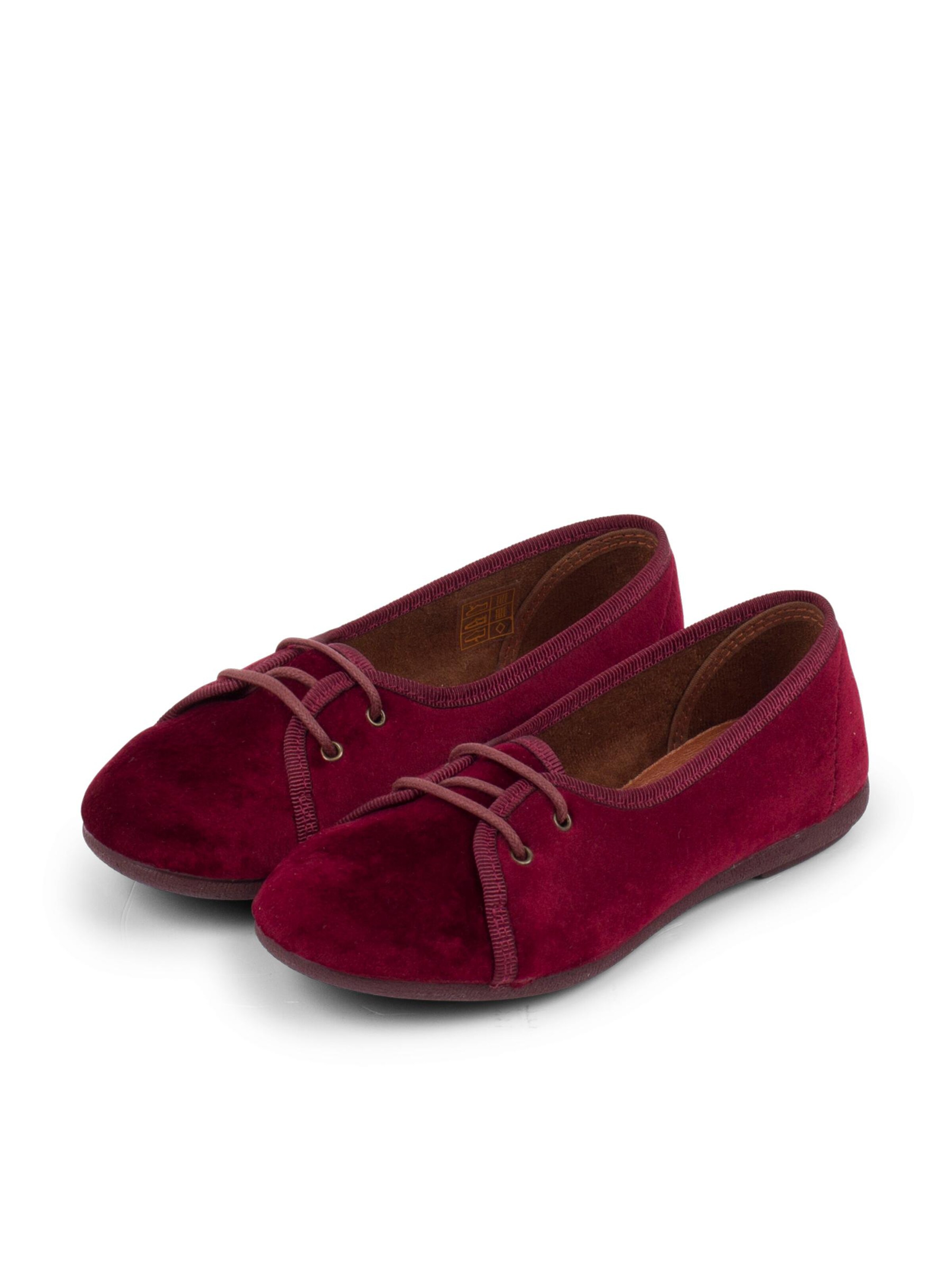 Scarpa bassa di Pisamonas in rosso