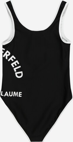 Maillot de bain Karl Lagerfeld en noir