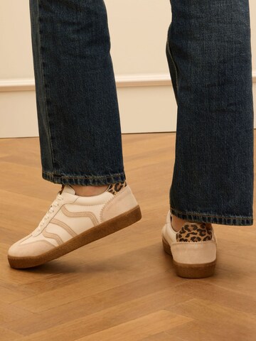 Baskets basses MANFIELD en blanc