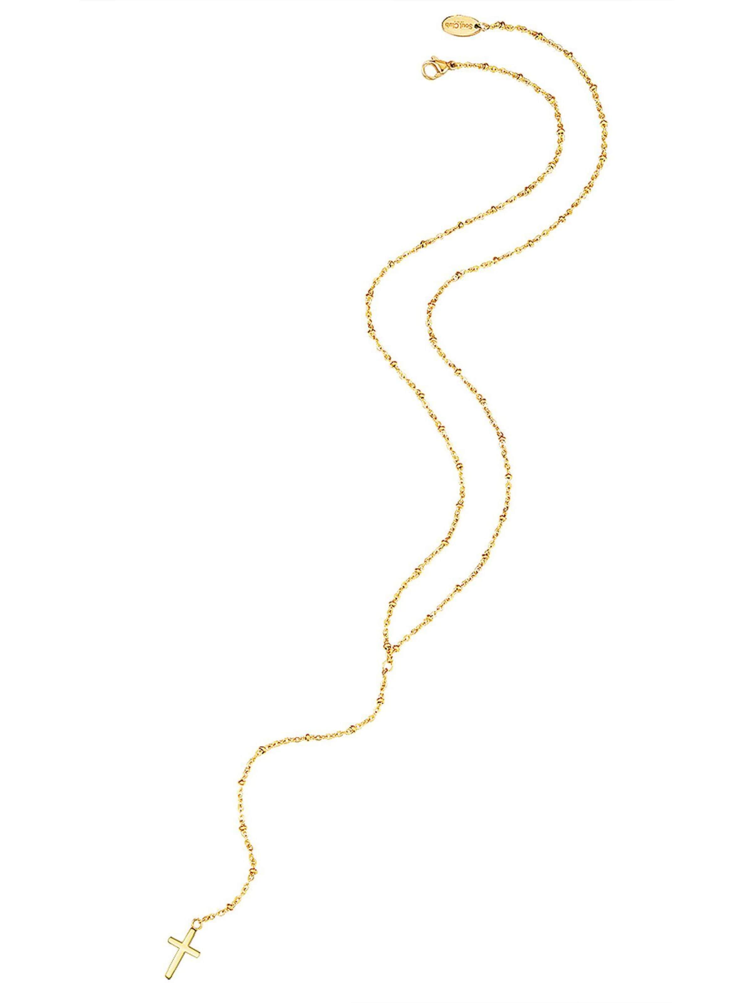Eastside Necklace in Gold: front