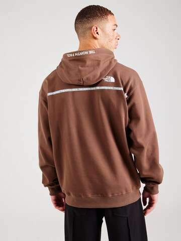 THE NORTH FACE Sweatshirt 'ZUMU' i brun