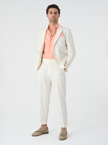 Antioch Regular Trousers with creases in Beige