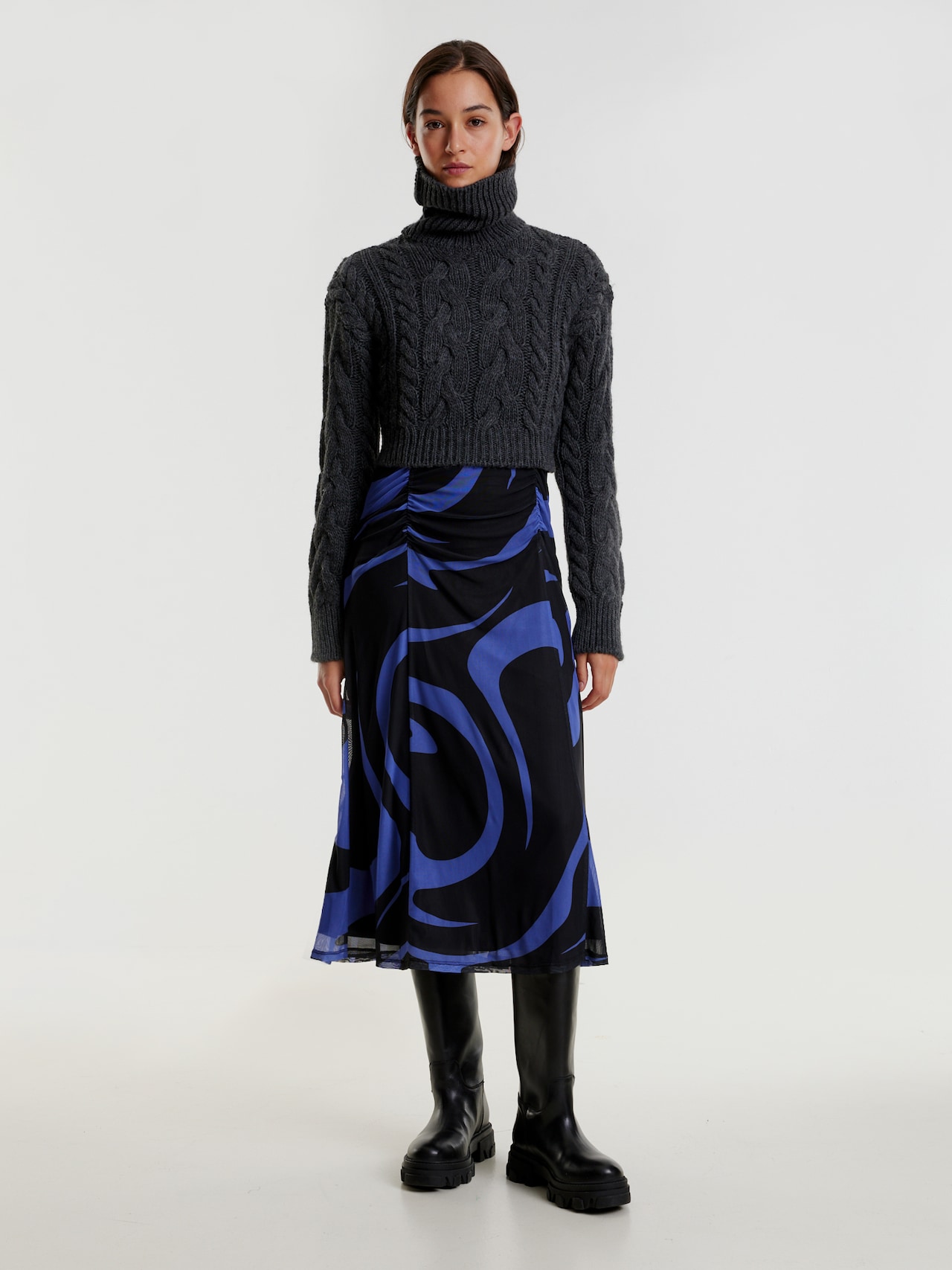 EDITED Pullover 'Xandra' grigio