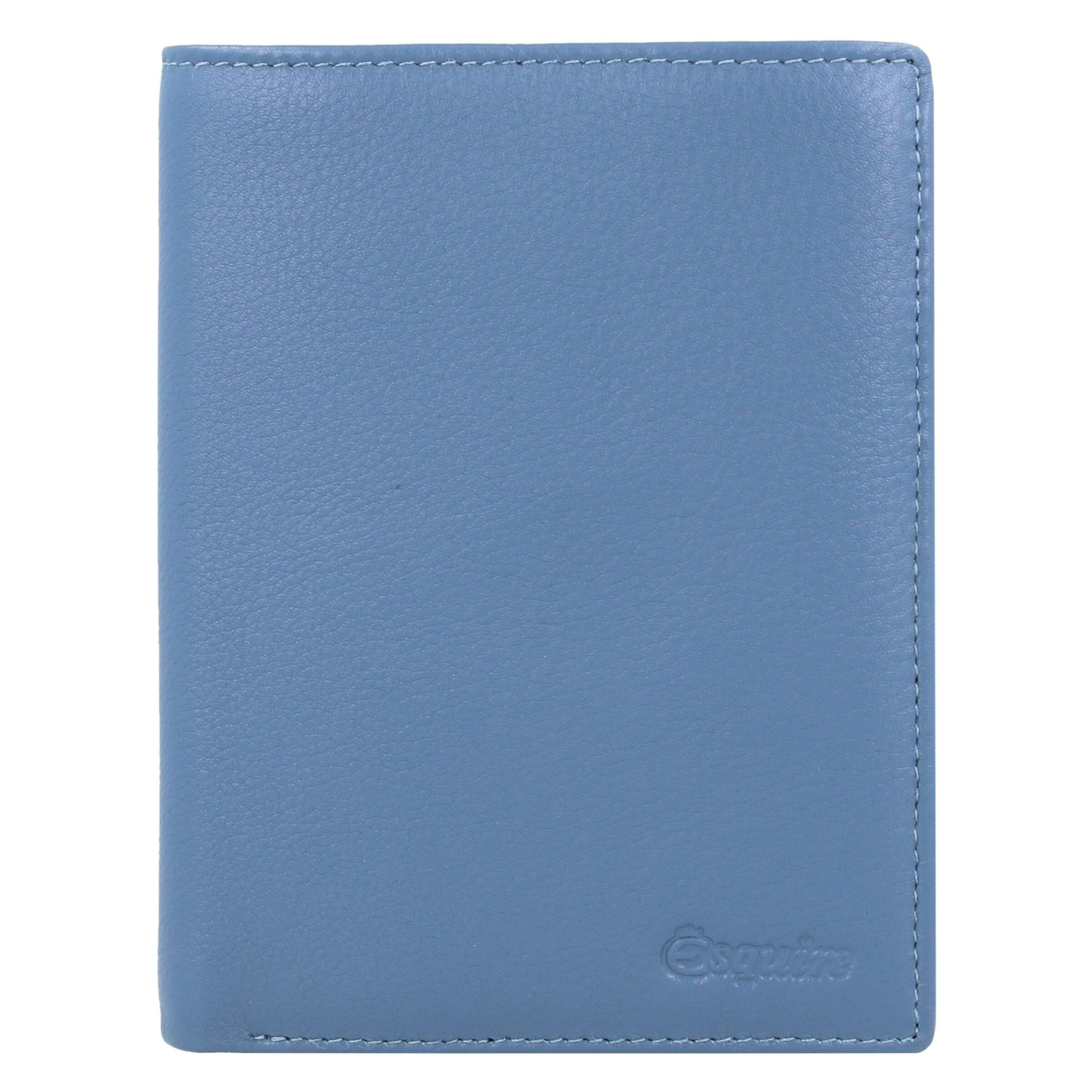 Portamonete 'Viktoria' di Esquire in blu: frontale