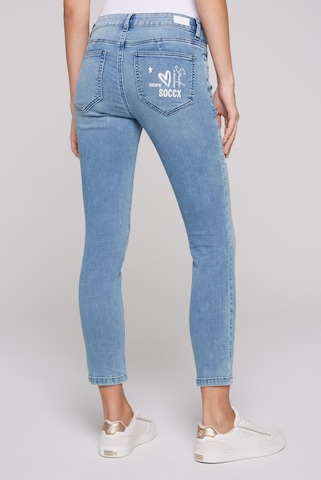 Soccx Slimfit Jeans in Blau