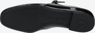 Paul Green Ballet Flats with Strap in Black