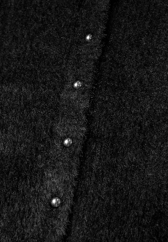 STREET ONE Knit Cardigan in Black