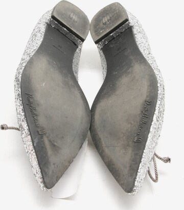 PRETTY BALLERINAS Flats & Loafers in 39 in Silver