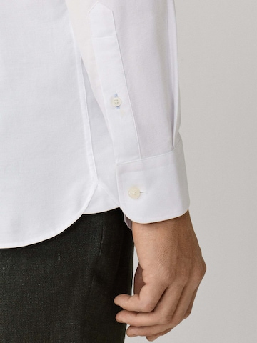 Hackett London Regular fit Overhemd in Wit