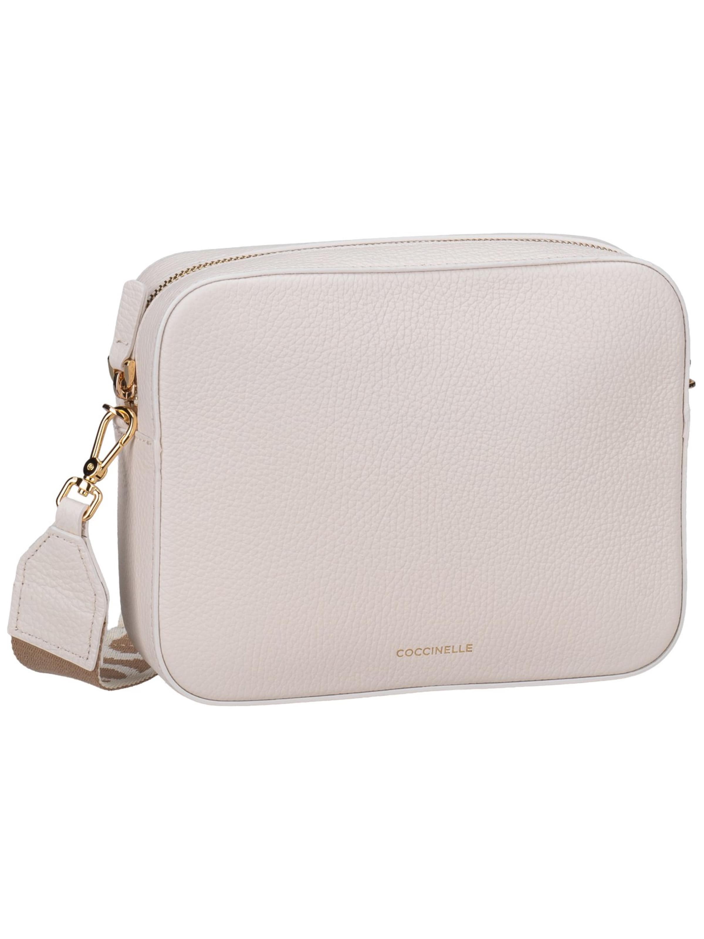 Coccinelle Crossbody Bag 'Tebe' in Beige: front