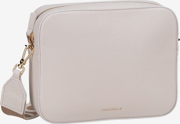 Coccinelle Crossbody Bag 'Tebe' in Beige: front