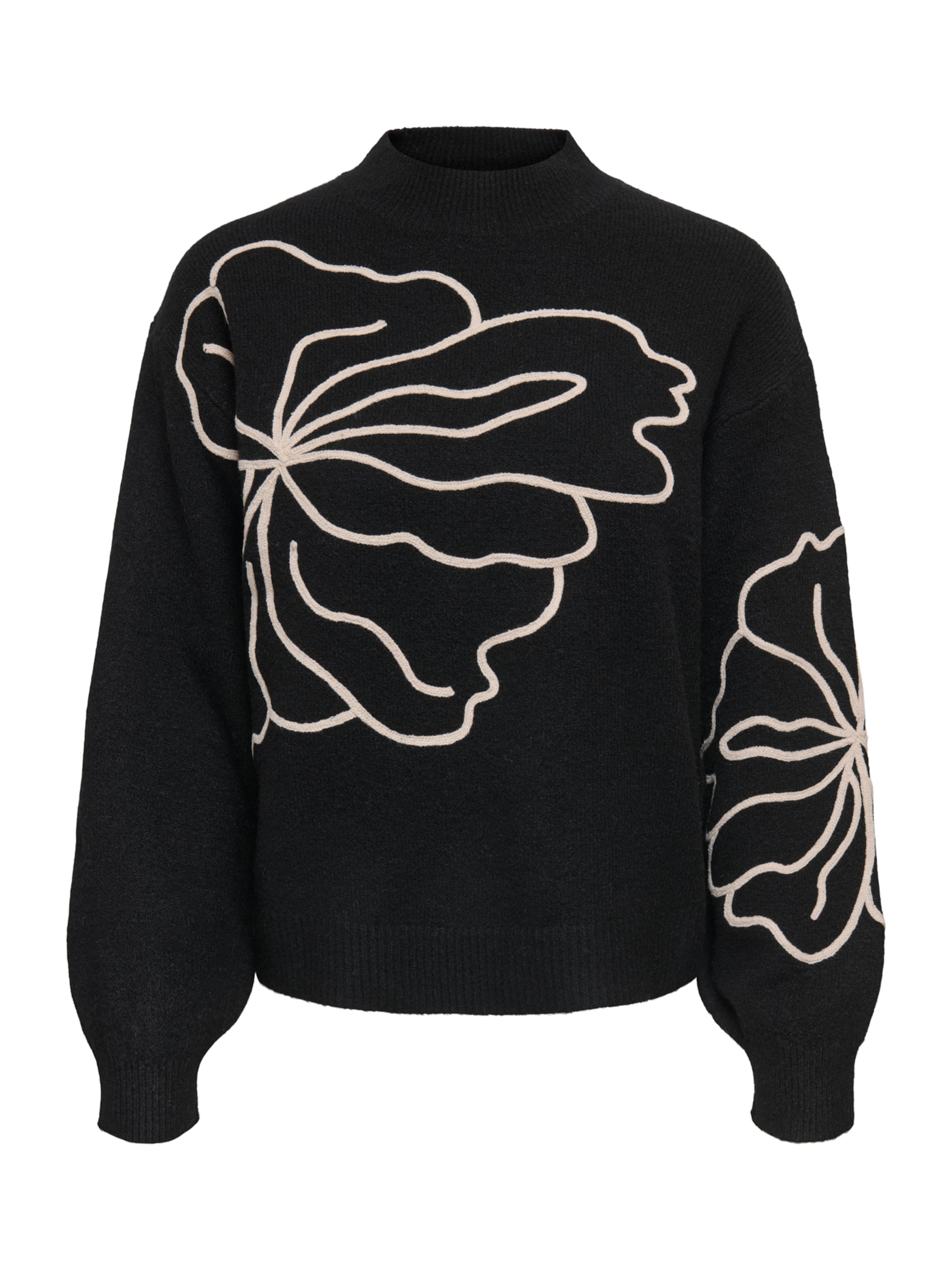 JDY Sweater 'JDYJella' in Black: front