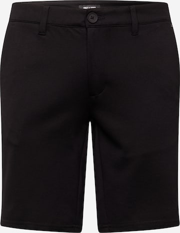 Only & Sons Regular Chino 'THOR' in Zwart: voorkant
