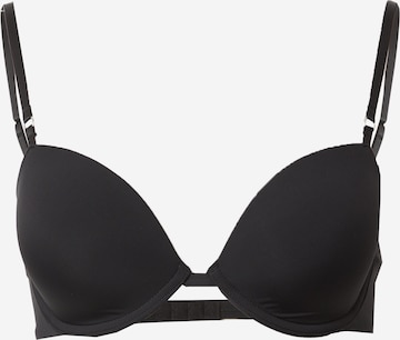 Invisible Soutien-gorge Calvin Klein en noir : devant