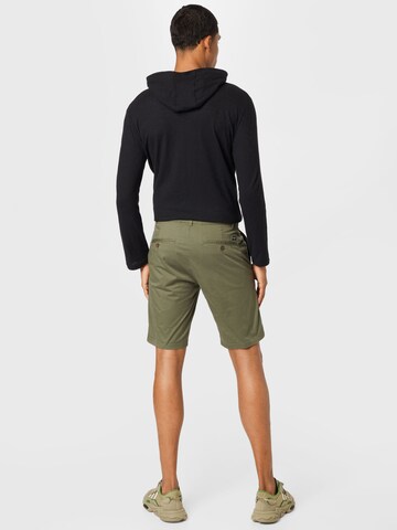 STRELLSON Regular Chino Pants 'Crush' in Green