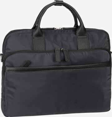 Picard Document Bag 'S'pore' in Blue: front