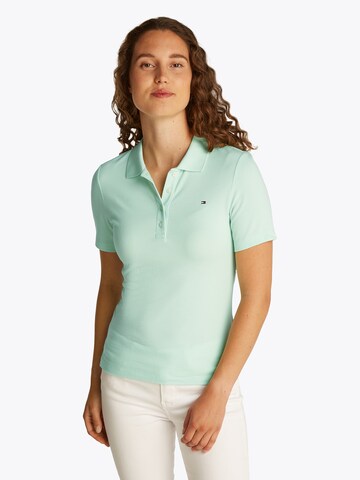 T-shirt '1985' TOMMY HILFIGER en vert : devant