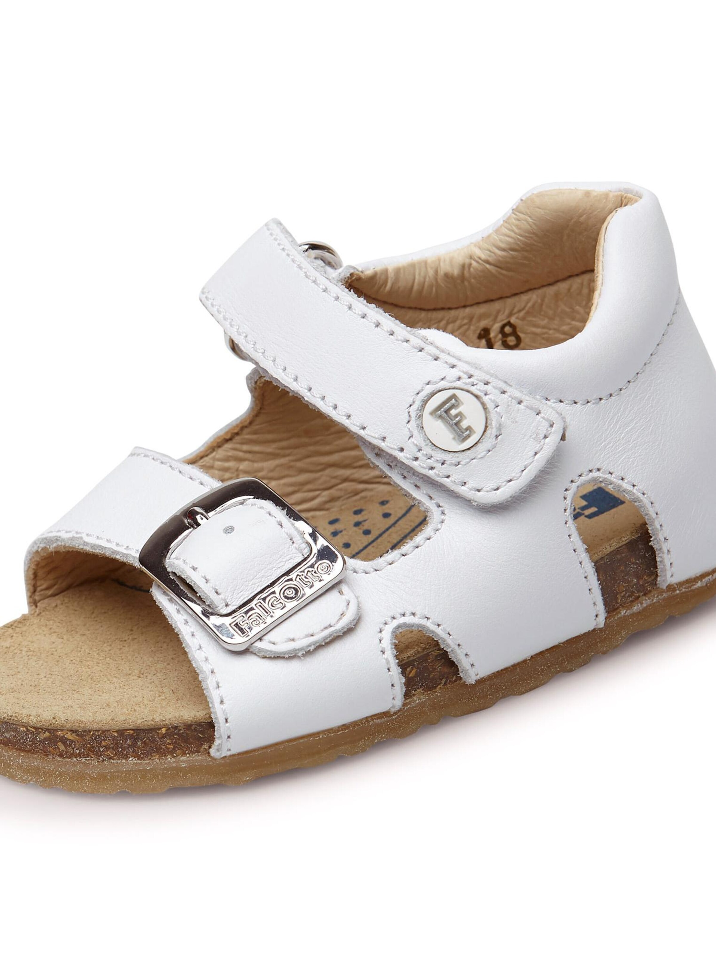 Falcotto Sandale 'BEA'‌‌‌‌‌‌‌‌‌ in Weiß