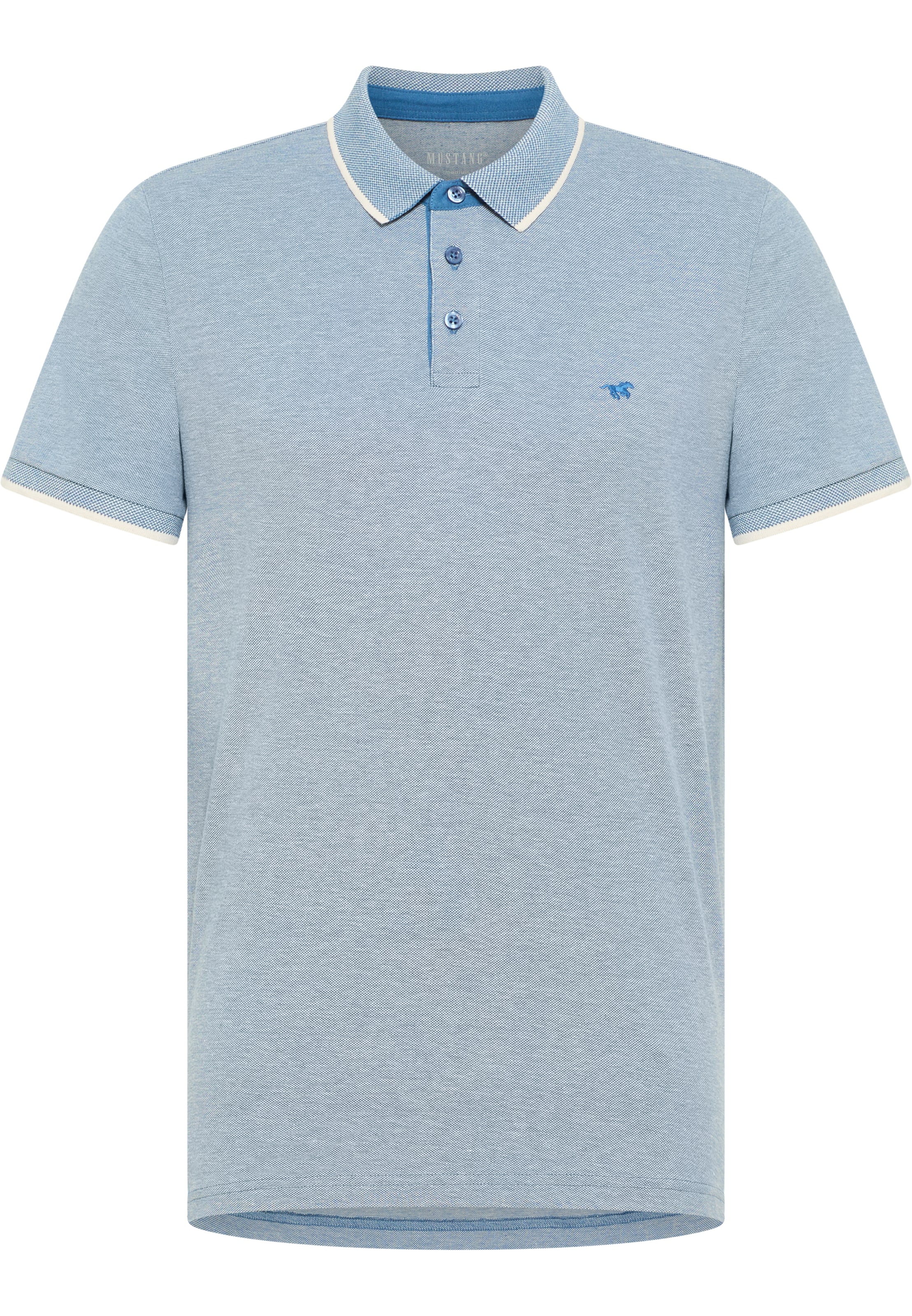 MUSTANG Shirt 'Palco' in Blue: front