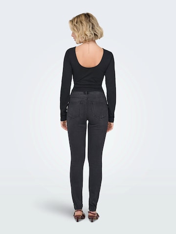 Skinny Jeans 'ONLWAUW' de la ONLY pe negru