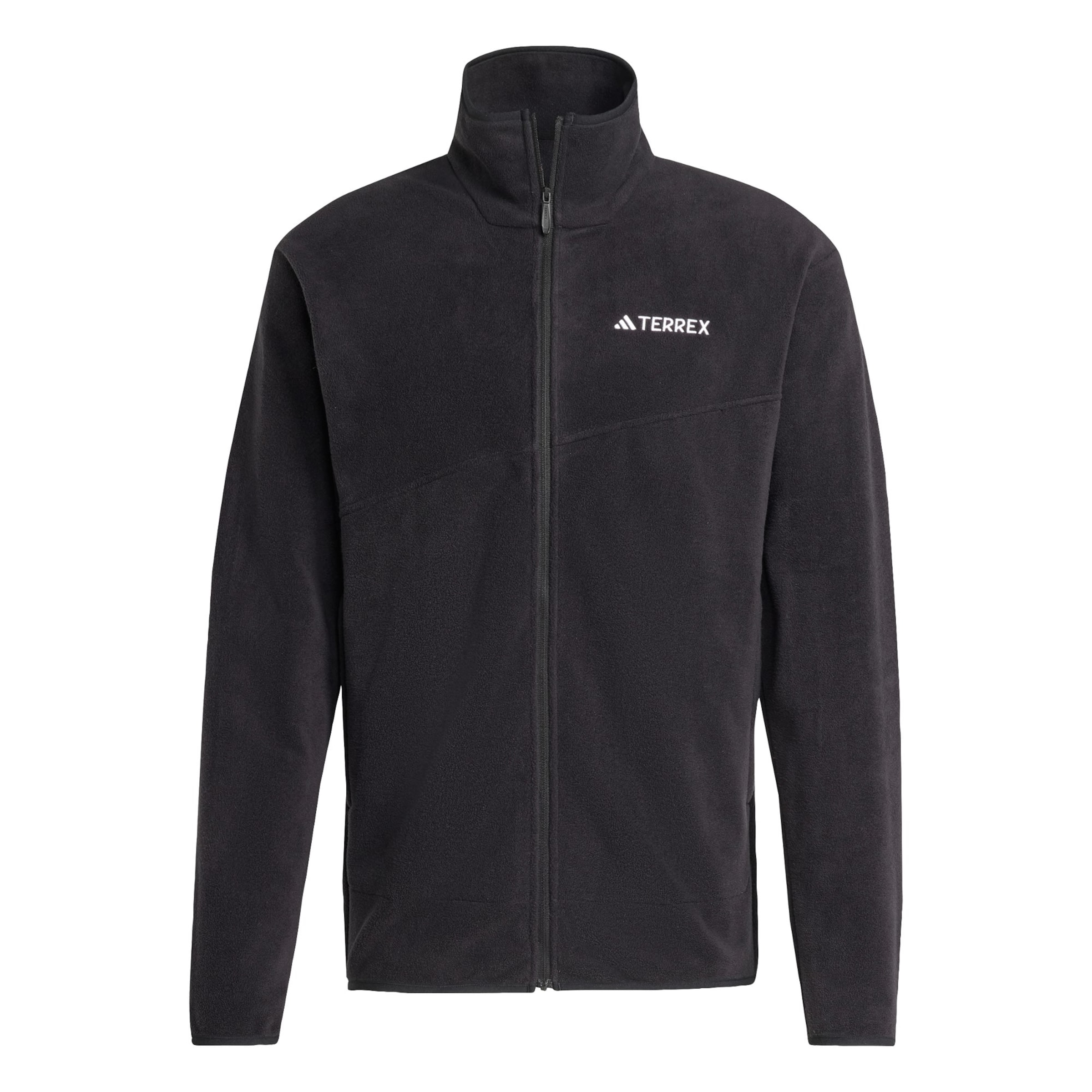 Veste en polaire fonctionnelle 'Multi Full-Zip Fleece' ADIDAS TERREX en noir : devant