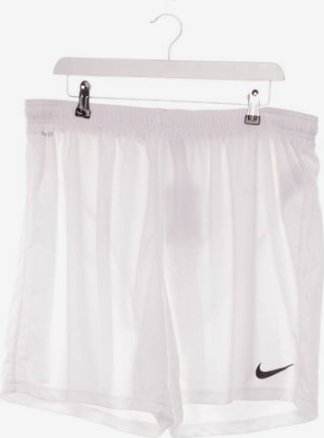 NIKE Shorts in XXL in White: front