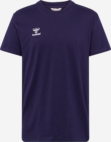 T-Shirt fonctionnel 'GO 2.0' Hummel en bleu : devant