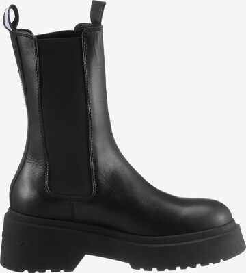 Tommy Jeans Chelsea Boots in Schwarz